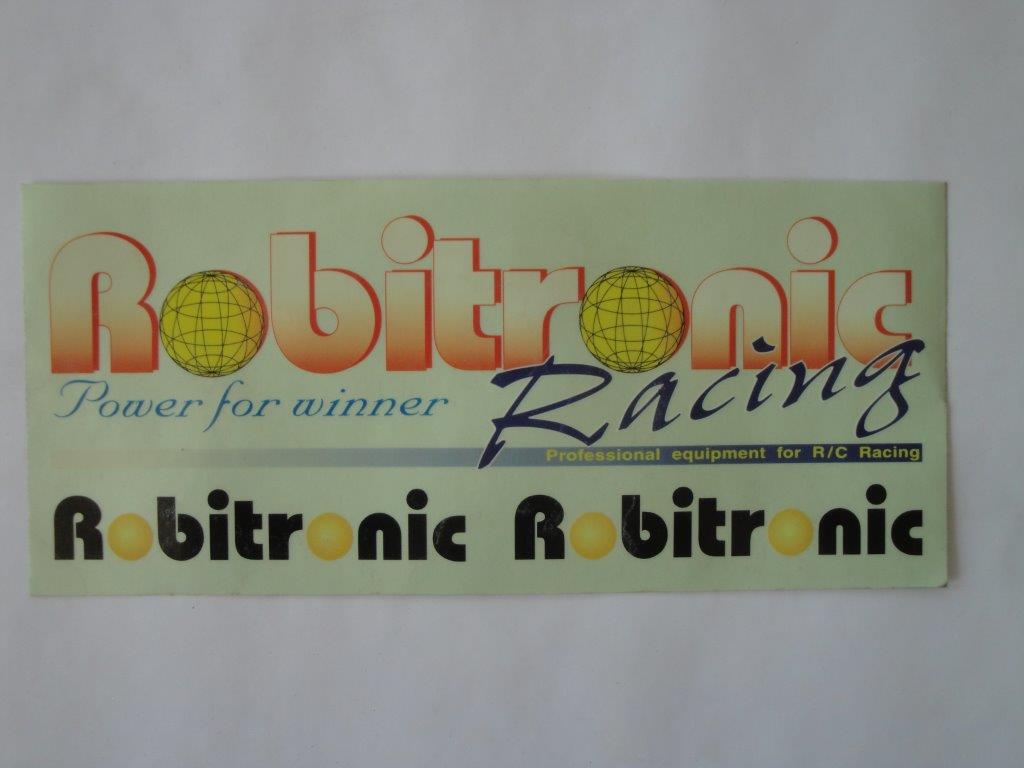 Dekorbogen Robitronic, Bogengr��e ca. 224x98mm