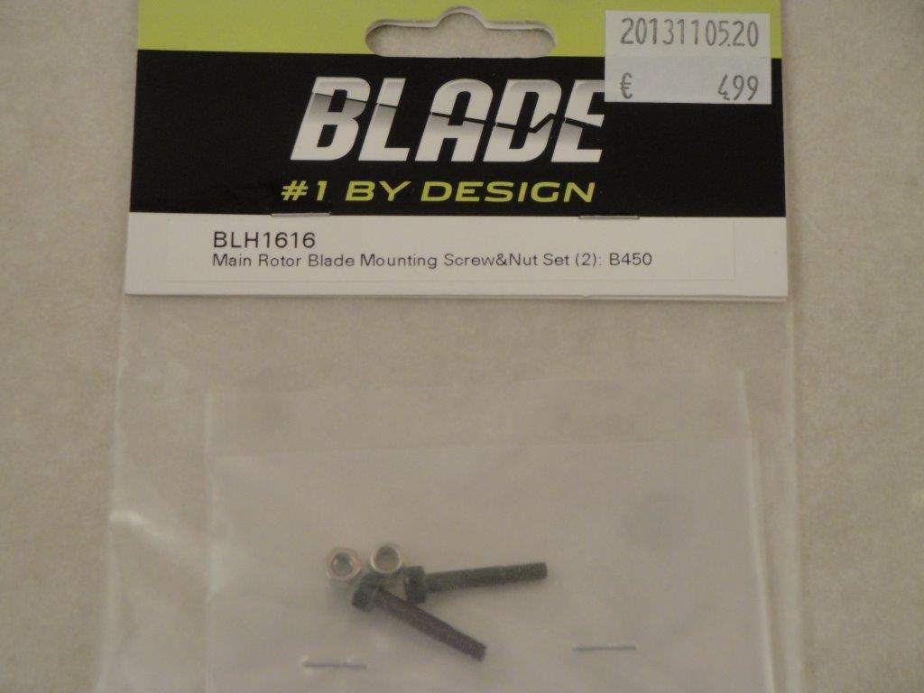 Rotorblattbefestigung Blade 450, Blade BLH1616