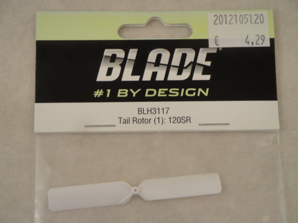 Heckrotorblatt Blade 120 SR, wei�, Blade BLH3117
