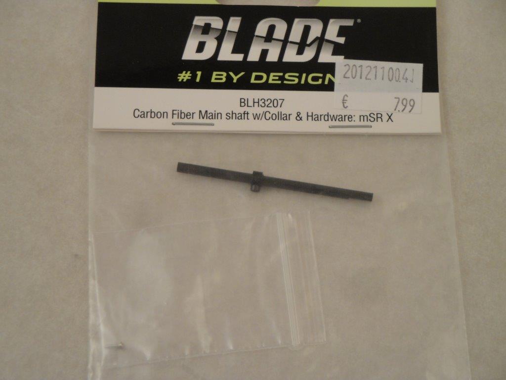 Hauptrotorwelle Carbon  f�r mSR X, Blade BLH3207