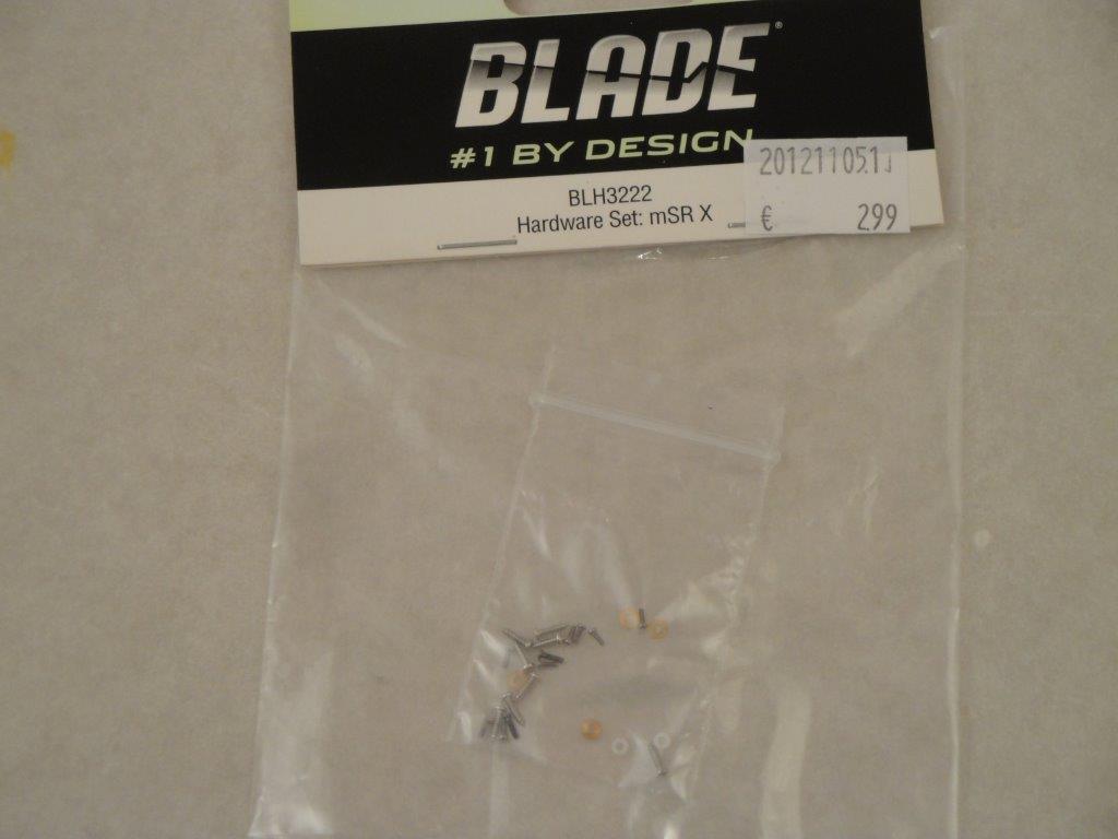 Zubeh�r Set (Schrauben) - mSR X, Blade BLH3222