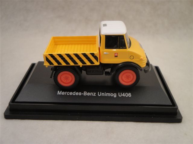 Mercedes-Benz Unimog U406, gelb 1:87 Schuco 25529