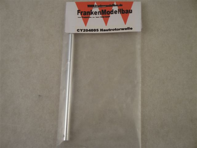 Hauptrotorwelle 100mm, CyberCopter 3D, Frankenm CY204005