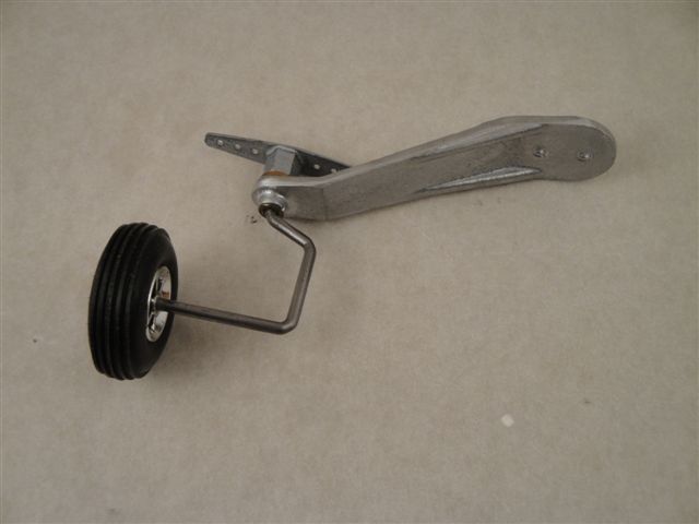 ALU-Heckfahrwerk mit 35mm Rad, Röga 040115 ALU-Heckfahrwerk mit 35mm Rad, Röga 040115