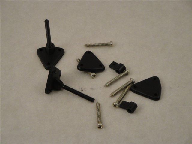Ruderh�rner verstellbar M3, 2 Set