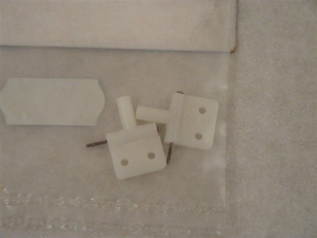 Ruderscharniere 20x13mm, 2 Set