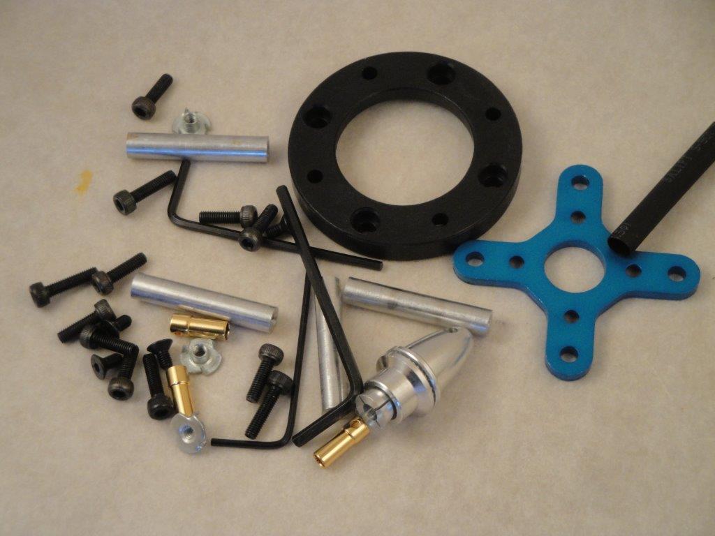 Motortr�ger Set  f�r Brushlesmotor 53mm