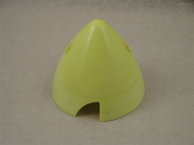 Spinner Kunststoff 70mm, gelb, Röga Spinner Kunststoff 70mm, gelb, Röga