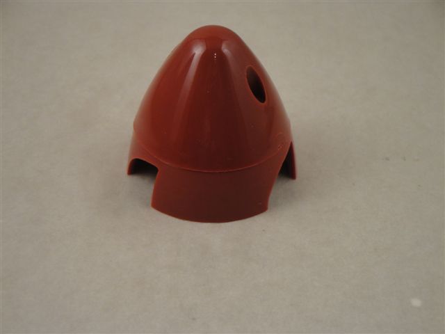 Spinner Kunststoff 50mm, 3-Blatt, rot, Röga Spinner Kunststoff 50mm, 3-Blatt, rot, Röga