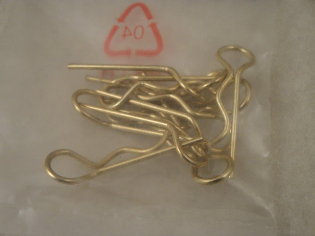 Karosseriesplinte gro� (1:8) 10Stk,   Ansmann 203000004