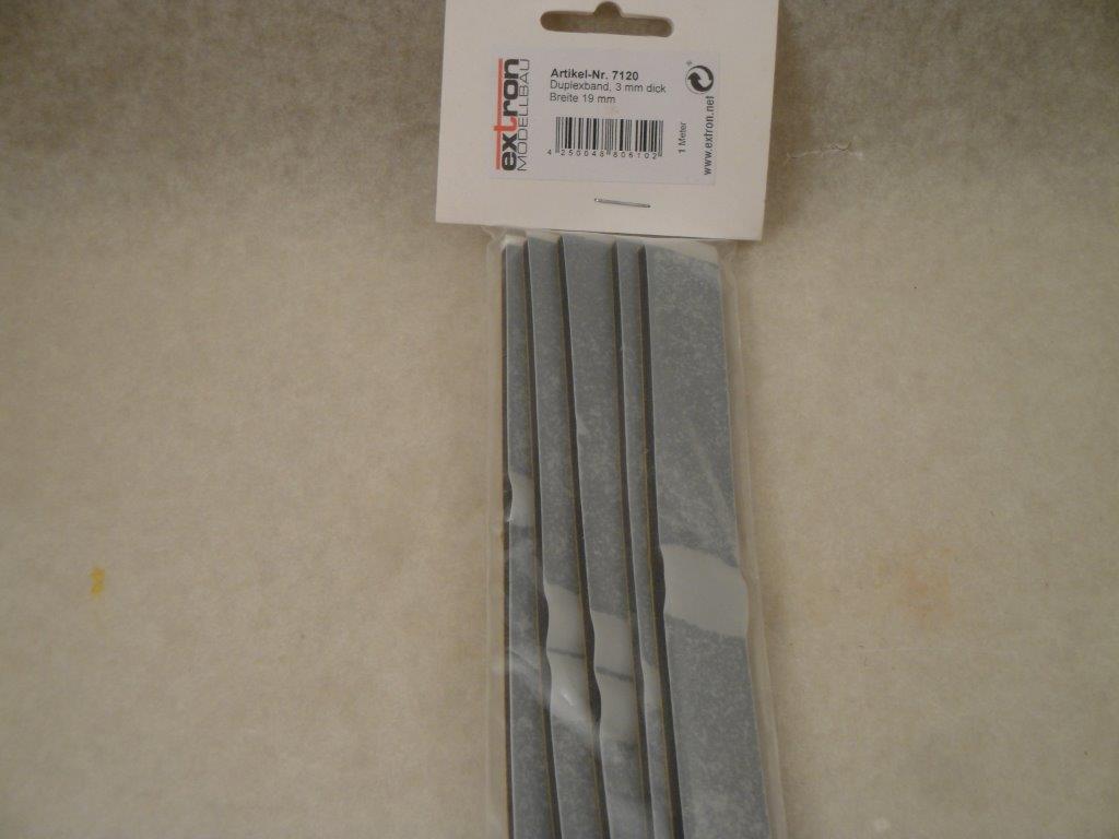 Doppelklebeband 3x19x200mm 5Stk.,  Extron 7120