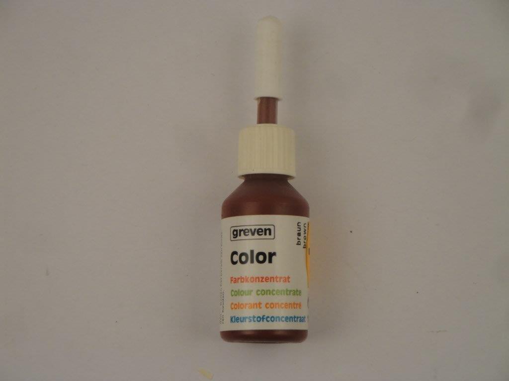 Color-Farbkonzentrat braun 10ml,  Greven