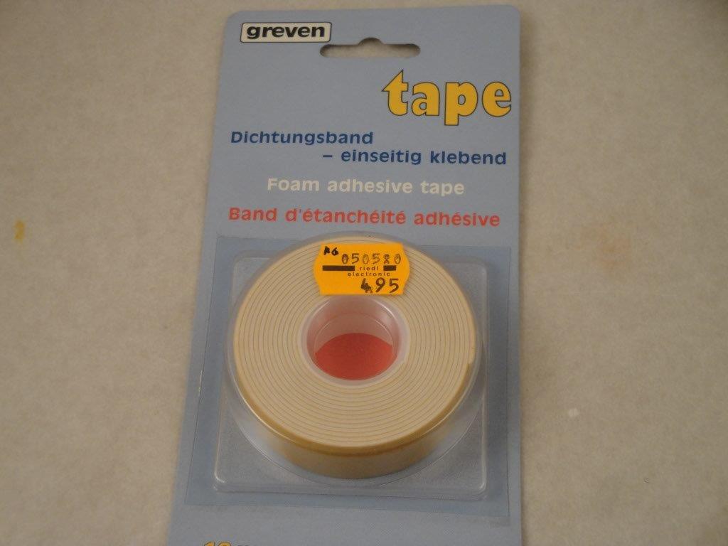 Dichtungsband 1x19mm,  Greven 4724