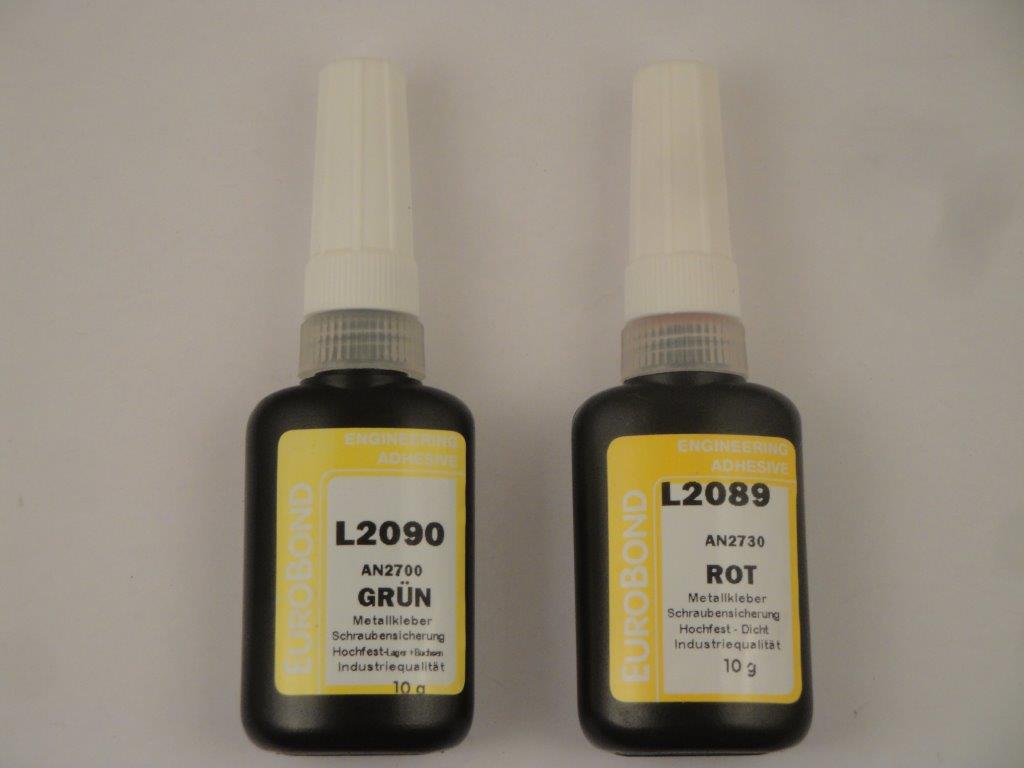 Schraubensicherungslack, rot, hochfest, Eurobond L2089