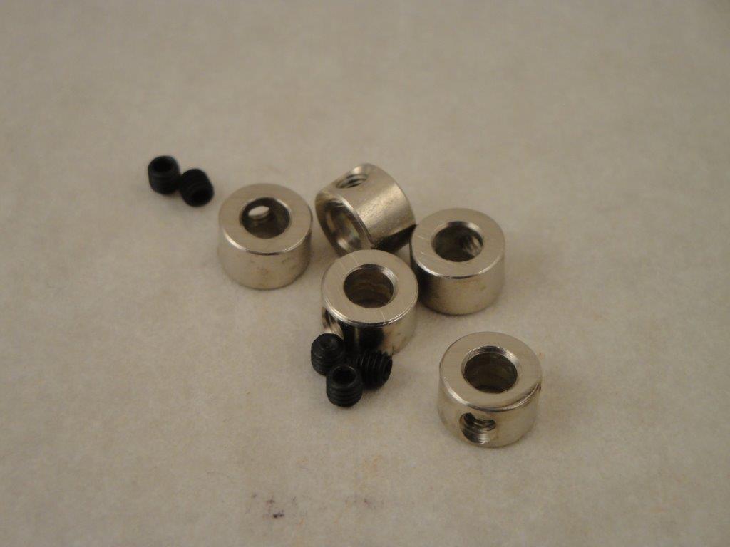Stellringe � 8/5,1mm (5 Stk.), extron 0273
