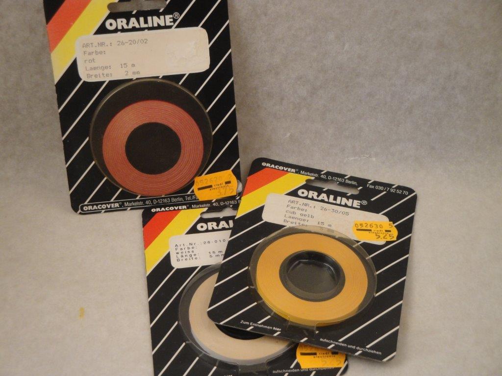 Oraline wei� 10, 5mm,  Oracover 26-10/05