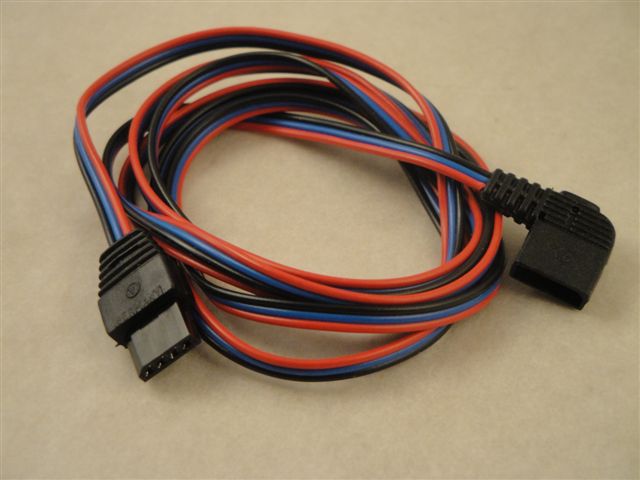 Simprop Servoverl�ngerunskabel 100cm 3x0,25mm�