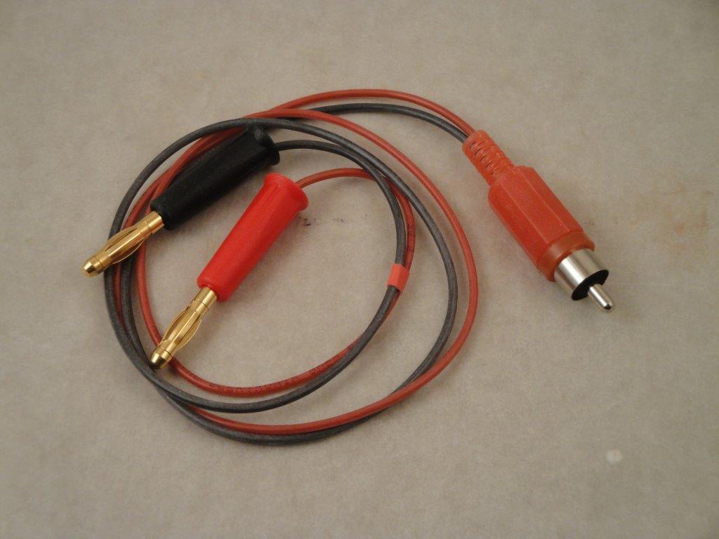 Starterakkuladekabel, vergoldet 4mm, 2x0,5qmm, R�ga 070187