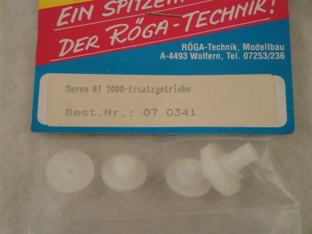 Getriebe zu RT 2000 Servo, R�ga 070341