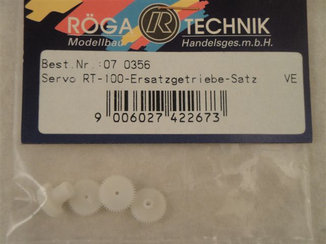Getriebe zu RT 100 Servo, R�ga 070356