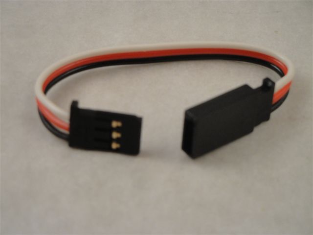 Futaba Servoverl�ngerunskabel  10cm 3x0,25mm�