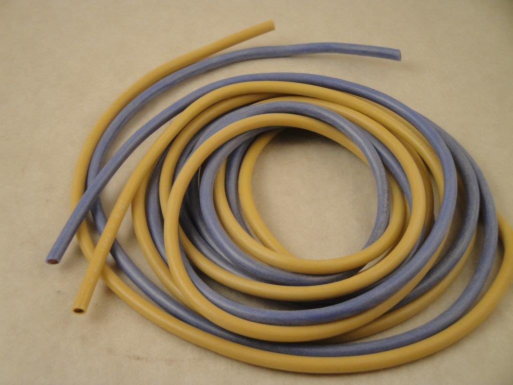 Silikonlitze 0,75mm� blau+gelb je 2m