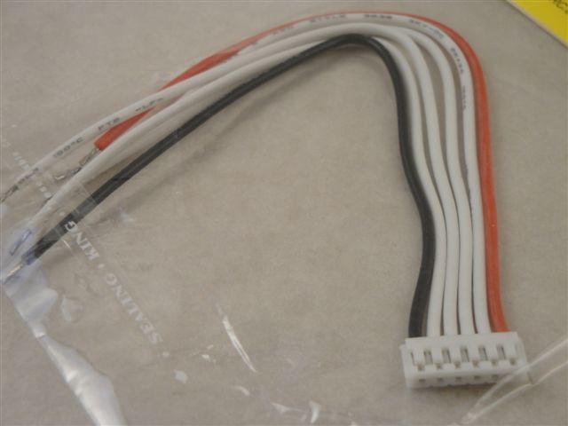 Sensorkabel f�r Lipo 6-pol 6x0,25mm�  15cm  Graupner/Futaba