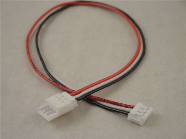 Sensor Verl�ngerungskabel f�r Lipo 3-pol 3x0,25mm�  25cm  Graupn