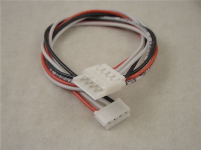 Sensor Verl�ngerungskabel f�r Lipo 4-pol 4x0,25mm�  25cm  Graupn