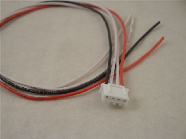 XH Sensorkabel f�r Lipo 4-pol 4x0,25mm�  30cm