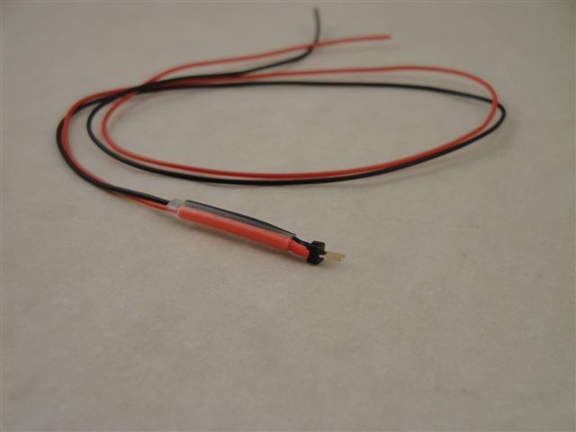 Akkugegenkabel f�r Minium-Akkus RM 1,27mm