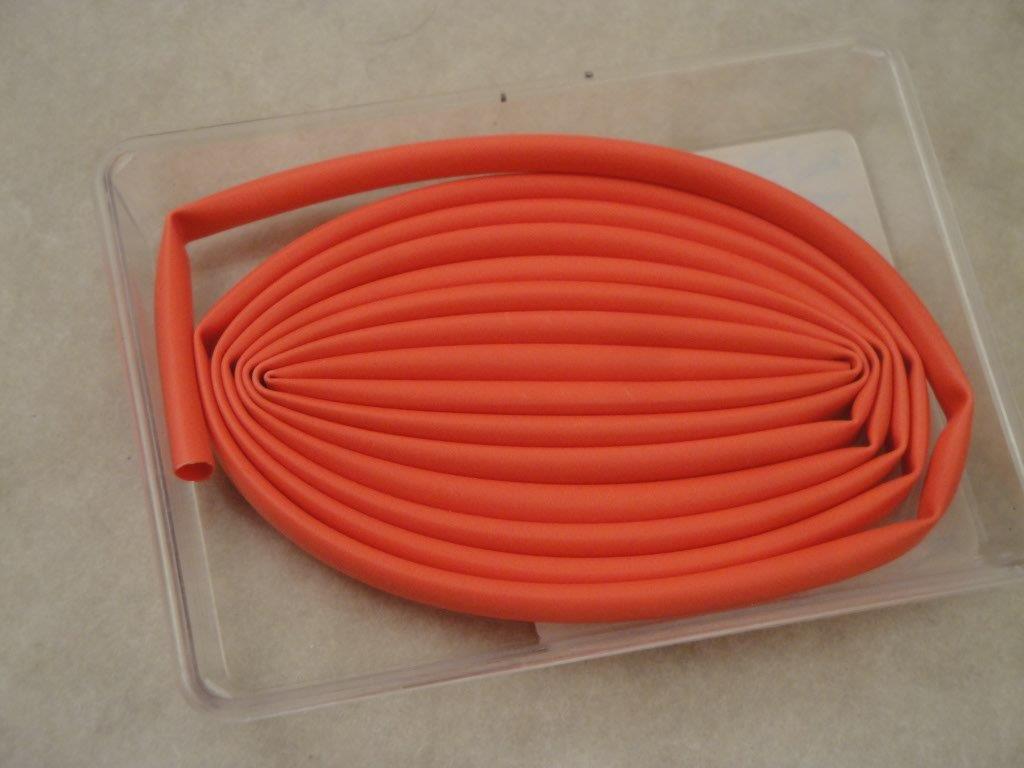 Schrumpfschlauch 2:1 2,4mm rot 1m Polyolefin