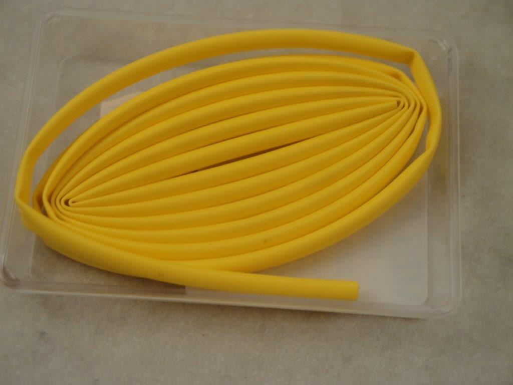Schrumpfschlauch 2:1 2,4mm gelb 1m Polyolefin