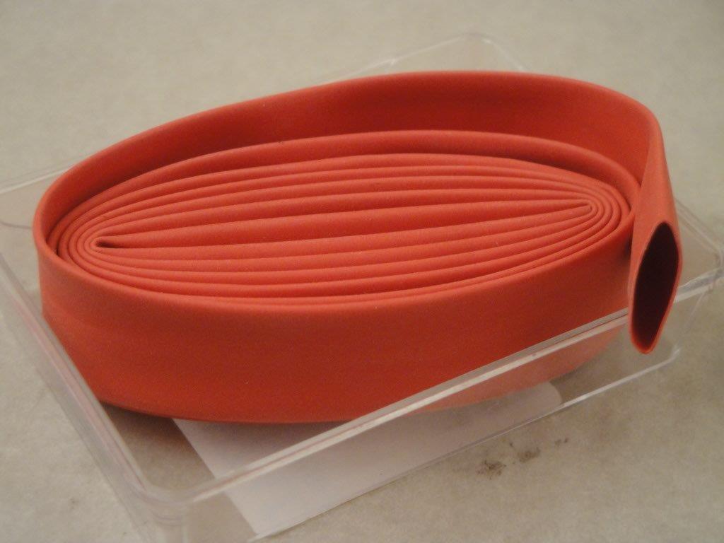 Schrumpfschlauch 2:1 9,5mm rot 1m Polyolefin