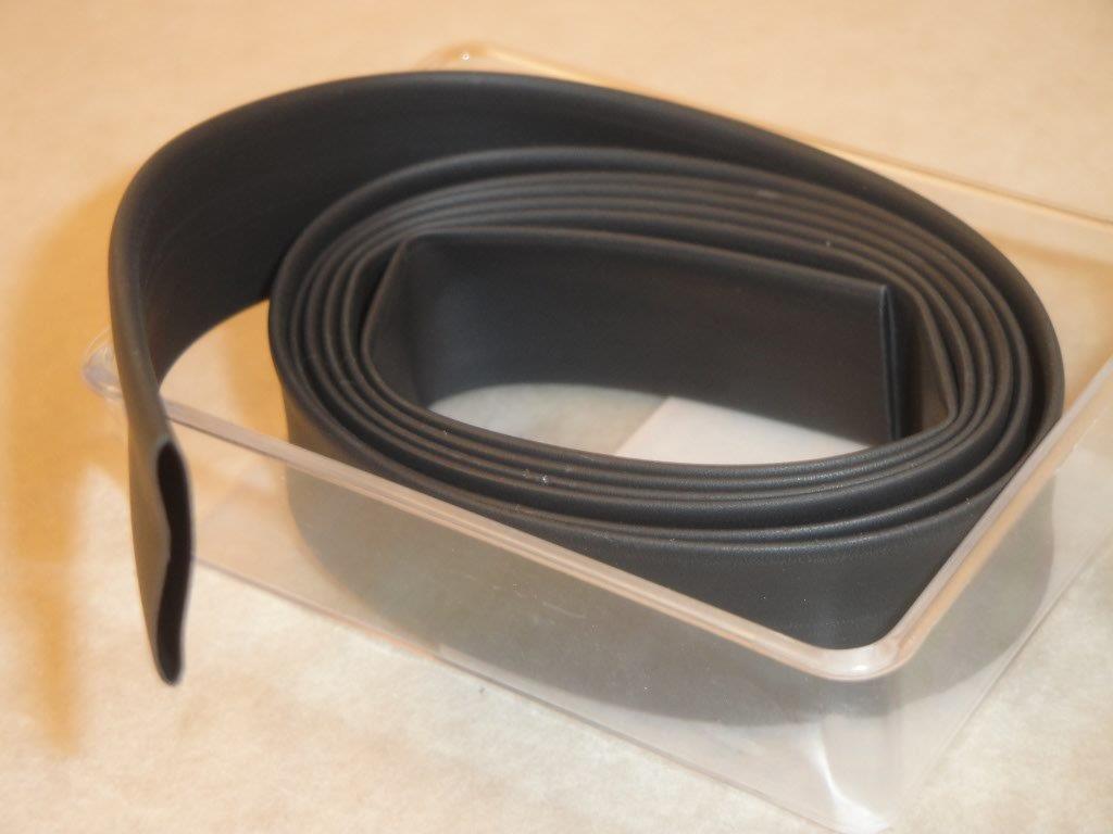 Schrumpfschlauch 2:1 9,5mm schwarz 1m Polyolefin