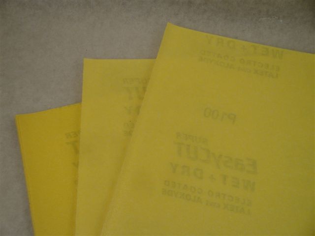 Schleifpapier K.100  Korund