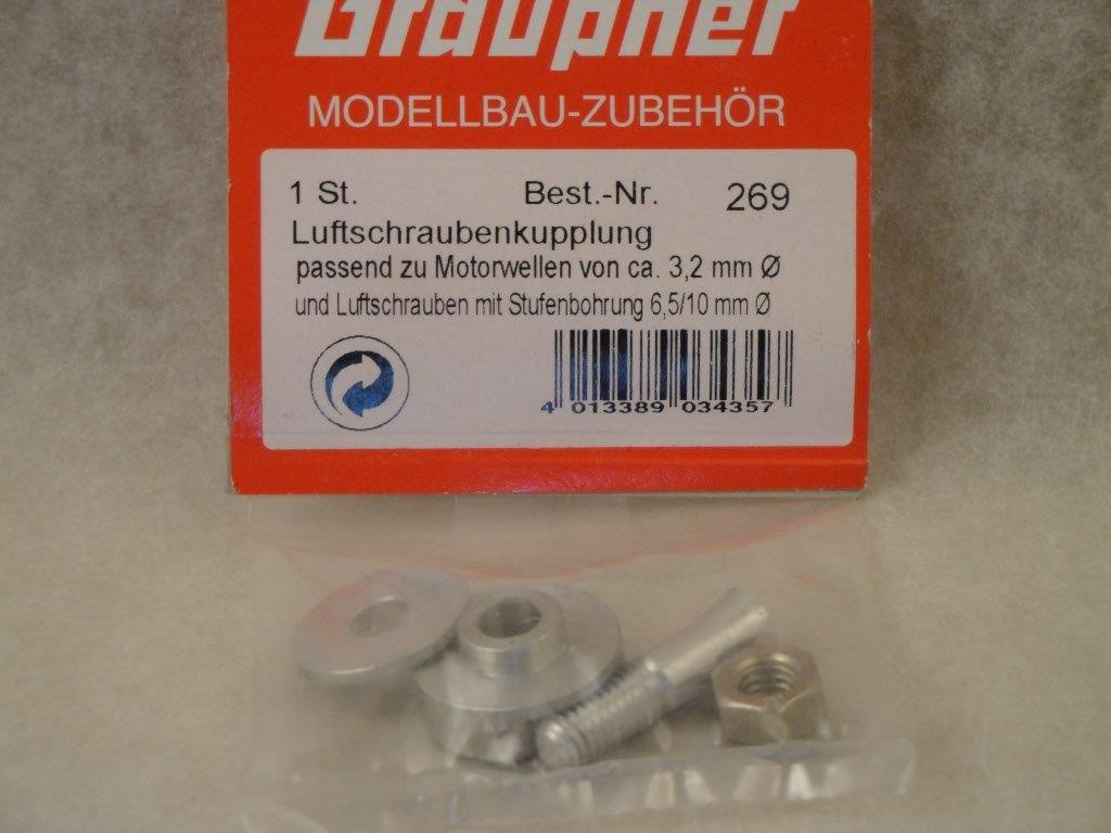 Luftschraubenkupplung f�r Welle 3,2mm,  Graupner 269