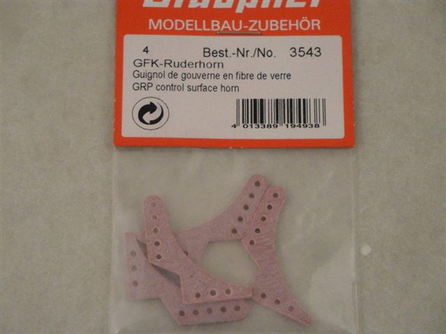 GFK-Ruderhorn,  Graupner 3543