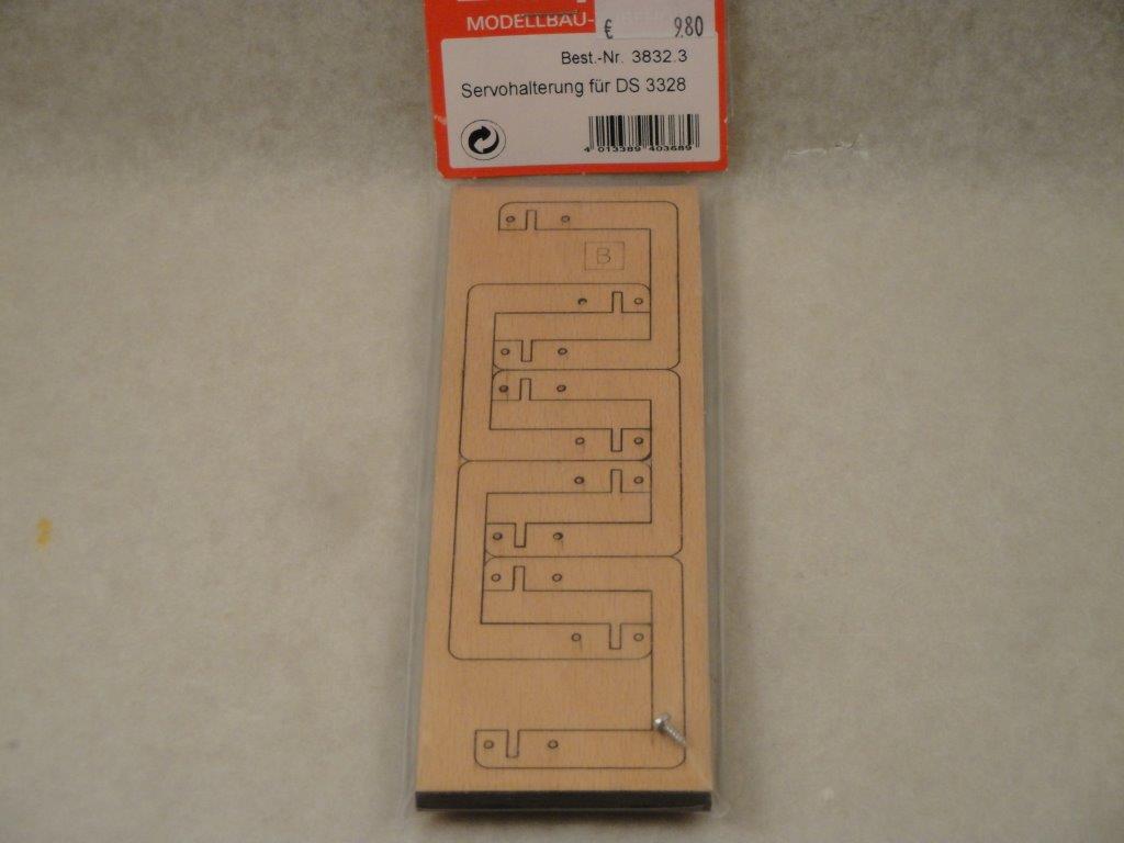 Servohalterung f�r DS 3328,  Graupner 3832.3