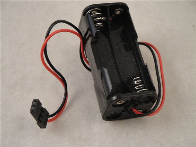 Batteriebox mit BEC-Kabel, 4xAAA,  Graupner 3933.9