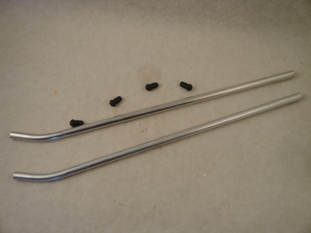 Kufenrohr mit Abdeckkappe, ca. 303mm,  Graupner 4462.67