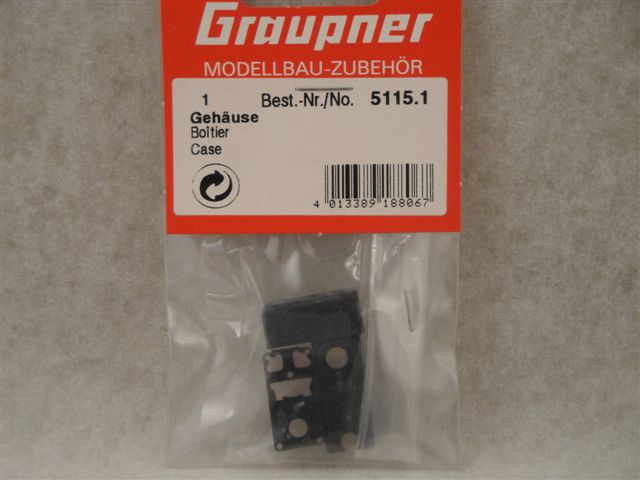 Geh�use f�r C241, C2041, C2081,  Graupner 5115.1