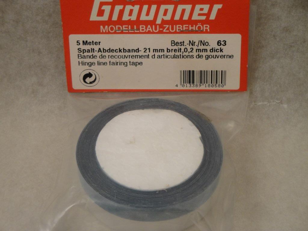 Spalt-Abdeckband ,  Graupner 63