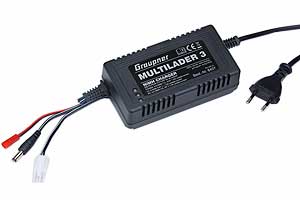 Multilader 3 JST/TX/RX BEC,  Graupner 6407