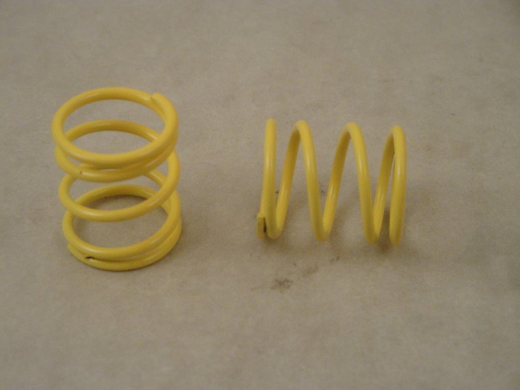 Tourenwagenfeder 1,5mm gelb, 2St�ck, Graupner 96615 GM6615