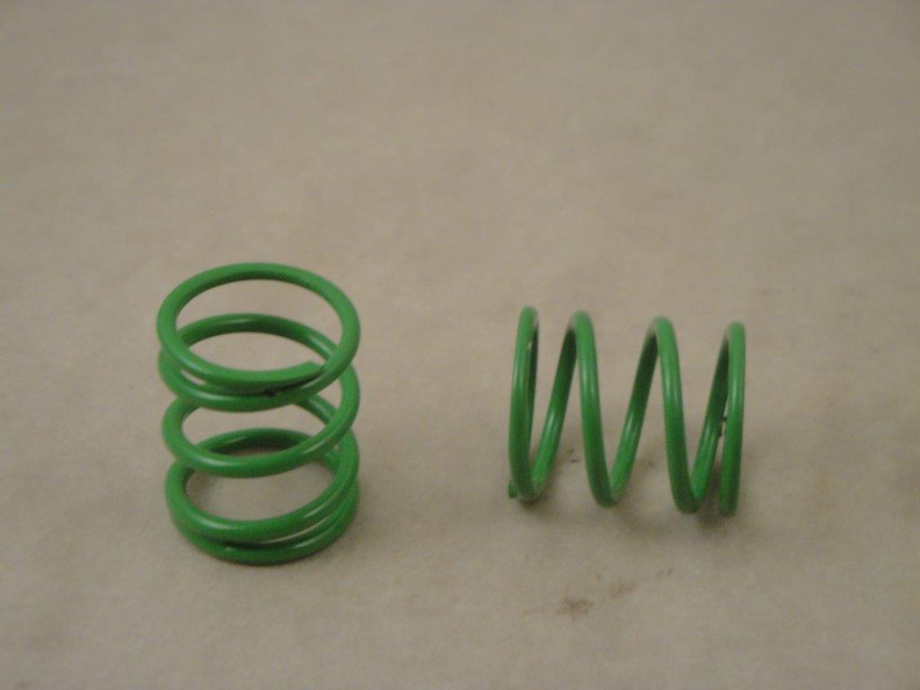 Tourenwagenfeder 1,6mm gr�n, 2St�ck, Graupner 96616 GM6616