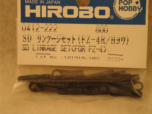 Rotorkopfanlekungsgest�nge, f�r Sceadu; Hirobo 0412-222