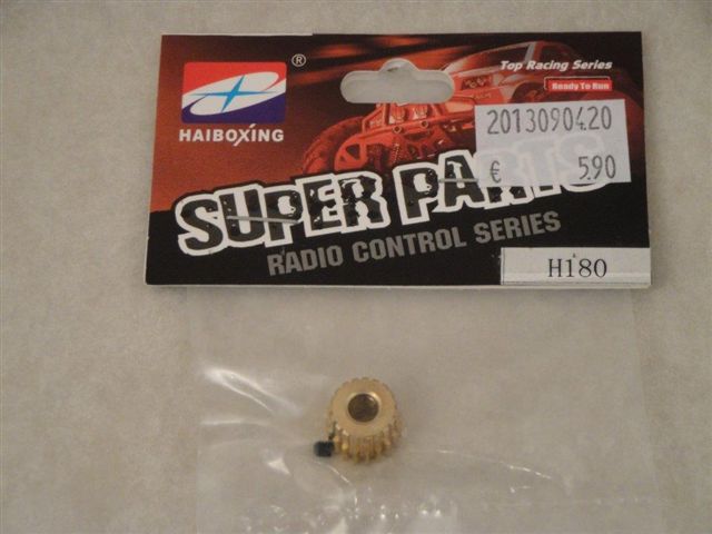 Motorritzel 19 Z�hne 48db f�r 5mm Welle, Haiboxing H180
