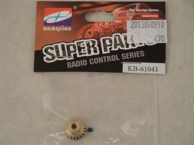 Motorritzel 21 Z�hne f�r 3mm Welle, Haiboxing KB-61043