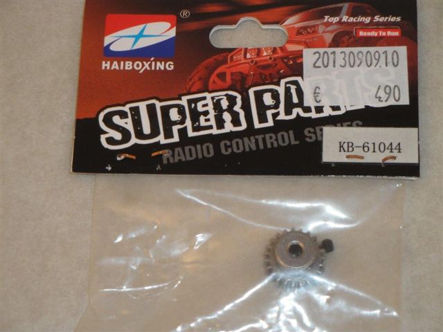 Motorritzel 23 Z�hne f�r 3mm Welle, Haiboxing KB-61044